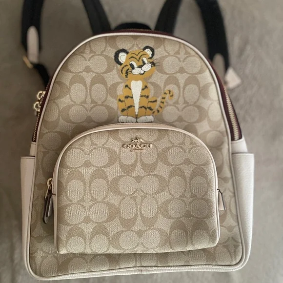 Coach Court year of the tiger backpack - Picture 5 of 8